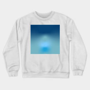 Blue ocean effect gradient Crewneck Sweatshirt